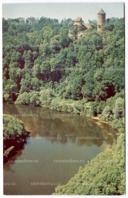 Открытка Сигулда Турайдский замок
