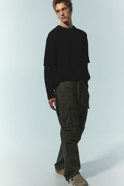 Pantalon cargo Relaxed Fit - H&m фото 5