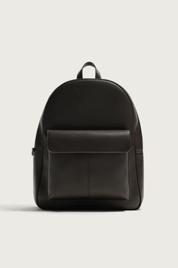 MOCHILA BOLSILLO SOLAPA / Marr?n