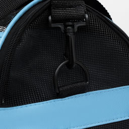 Сумка-переноска сетчатая,52 х 25 х 33 см, голубая - Пижон фото 9