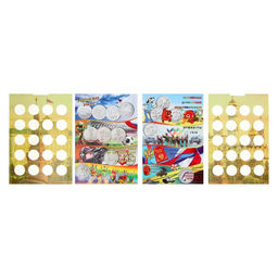 Альбом-планшет блистерный «Юбилейные 25-ти рублёвые монеты России», на 40 ячеек