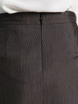 Юбка Этна (коричневая) Ю15109-3М - Lt collection фото 7