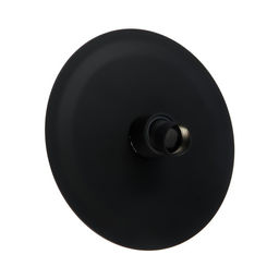 Лейка стационарная ZEIN Z2353, круглая, d=15 см, 1 режим, нержавеющая сталь, черный