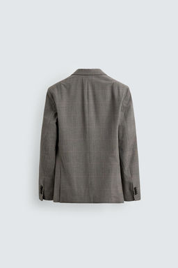 BLAZER TRAJE CUADROS / Marr?n - Zara фото 8