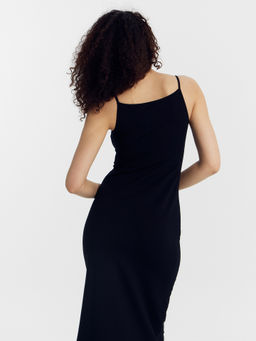 Сарафан женский макси в черном цвете черный 152633 - Mark formelle фото 9