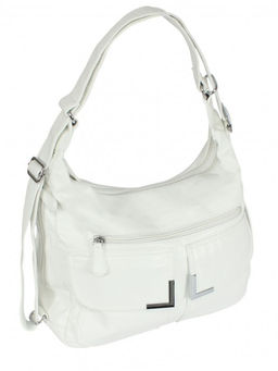 Сумка женская искусственная кожа Guecca-218 (рюкзак-change), 2отд, белый SALE 264060 - Adelia фото 5