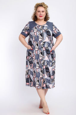 Халат 004 домашний на молнии