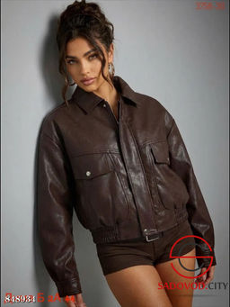 Кожаная женская куртка - Bruno фото 2