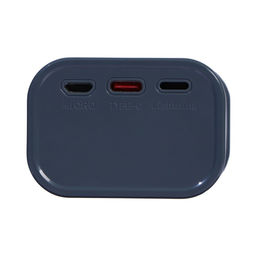 Внешний портативный аккумулятор CRR-28, 10000 мАч, 2USB, 3 А, с дисплеем, быстрая зарядка, серый - Simaland фото 5