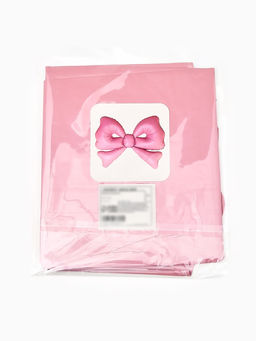 Воздушный шар фольгированный 50" "Бант" цвет розовый матовый