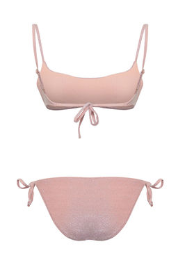 TRENDYOLMILLA Saks Bralette Normal Bel Regular Bikini Tak?m? TBESS25BT00103  фото 9