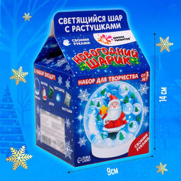 Новогодний шар с гидрогелем Дед Мороз - Школа талантов фото 3