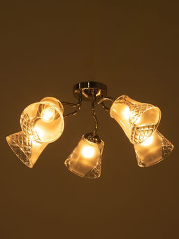 Люстра 12275/5CR, 5×40 Вт, E27, 62×18×20 см