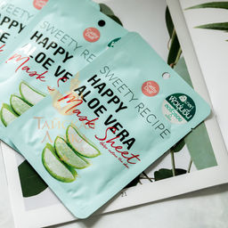 Маска Для Лица Тканевая с Алоэ Вера Смягчение и Увлажнение CATHY DOLL 25 гр  фото 5