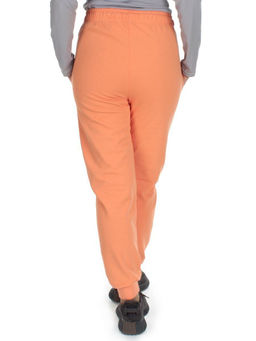 Q-02 ORANGE Брюки спортивные женские (85% хлопок, 15% полиэстер) - Фабричный китай фото 7
