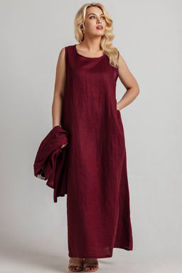 Платье П91029/02/Винный