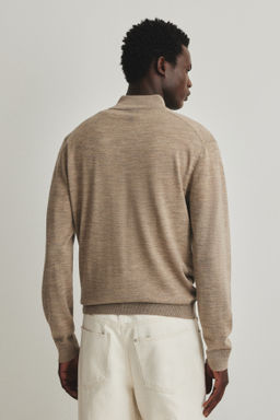 Jersey en lana merino con cremallera Regular Fit - H&m фото 8