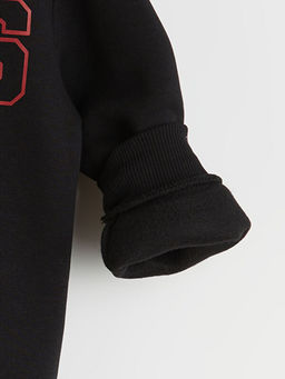 Bisiklet Yaka Galatasaray Bask?l? Erkek ?ocuk Sweatshirt