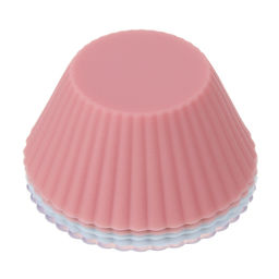 Формы для выпечки кексов/маффинов силиконовые 5шт. 7х3,5см (856-090)