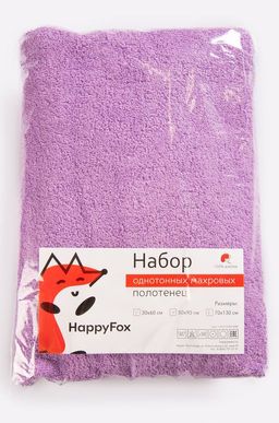 Набор для ванны из 3х махровых полотенец Happy Fox Home  фото 15