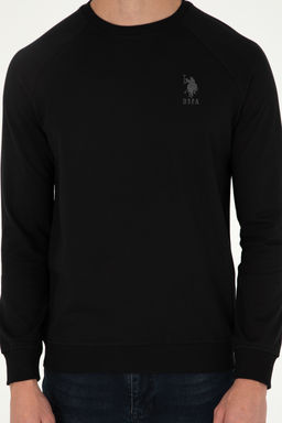 Мужской черный базовый свитшот Неожиданная скидка в корзине - U.s. polo assn фото 18