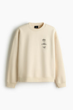 Sudadera con motivos estampados Oversized Fit