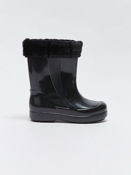 Parlak G?r?n?ml? K?rk Detayl? K?z ?ocuk Ya?mur Botu - Waikiki фото 2