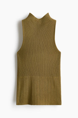 Top de canal? con cuello perkins - H&m фото 2