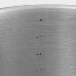 Кастрюля Катунь «Общепит», 9 л, d=24 см, с крышкой, капсульное дно, индукция, нержавеющая сталь, хромированный