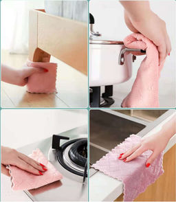 Набор салфеток из микрофибры (10 шт.), 27 х 27 см