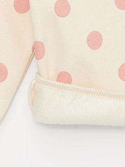 Bisiklet Yaka Uzun Kollu Peppa Pig Bask?l? K?z Bebek Sweatshirt - Waikiki фото 2
