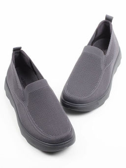 05-TEX-D03-08 GREY Полуботинки спортивные летние мужские (текстиль)