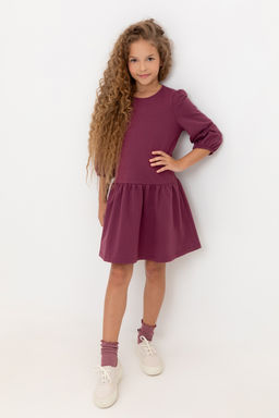 Crockid _ КР 5898/насыщенная клюква к499 платье для дев