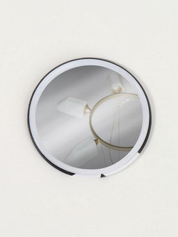 Цена за 3 шт. Зеркало карманное «Гусь», d=7 см, чёрное