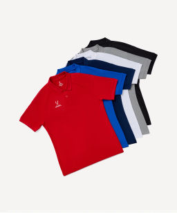 Поло JOGEL CAMP 2 CVC Polo, красный  фото 9