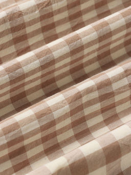 Постельное бельё Этель евро Beige cage 200х220 см,220х240 см,50х70-2шт, 100% жатый хлопок, 140 гр/м2  фото 13