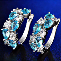 Серьги с английским замком арт. 22 6870 (id 285272)