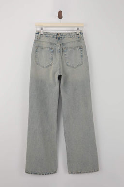 Mavi Yuksek Bel 100% Pamuk Wide Leg Genis Paca Jeans TWOSS26JE00126 - Trendyolmilla фото 2