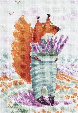 Klart набор для вышивания 8-233 Лаванда для нее 13 х 18.5 см