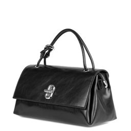 2375 black, Женская кожаная сумка, Barcelo Biagi