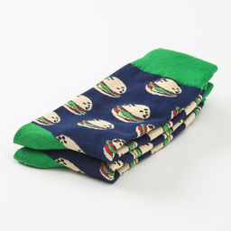 Цена за 2 шт. Носки MINAKU «Гамбургер», р-р 36-41 (23-27 см)