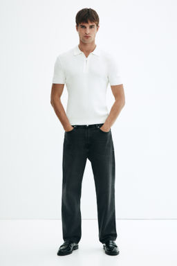 Polo con media cremallera Slim Fit - H&m фото 5