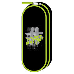 Пенал корпусный 1 отд. ArtSpace "Hashtag", 210*80*45 (Sch_65194) полиэстер