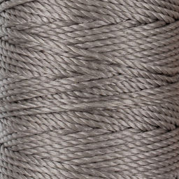 Промысел Нитки вощёные (полиэстер) LC-006 для кожи 40 м № 007 серый - Micron фото 6