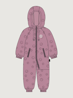 Комбинезон 8л14626 ягодный мусс