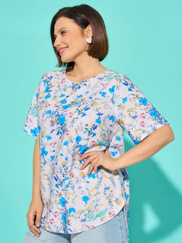 Блузка 0220-1а черный каменный - Aquarell фото 23