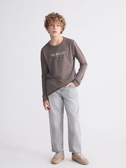 Bisiklet Yaka Erkek ?ocuk Ti??rt