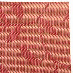 Цена за 3 шт. Салфетка на стол 30*45см плетеная, Вьюнок красная