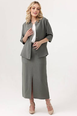 Юбка женская 138/06/Антрацитовый - Rise фото 4