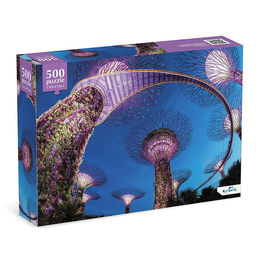 Пазл 500 "Футуристические сады Сингапура"